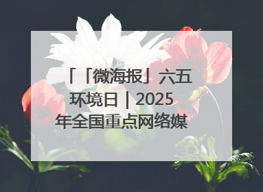 「微海报」六五环境日｜2025年全国重点网络媒体甘肃生态环保行走进凉州区