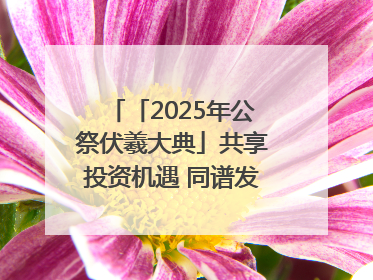 「2025年公祭伏羲大典」共享投资机遇 同谱发展新篇——甘肃省文旅产业链招商引资推介会侧记