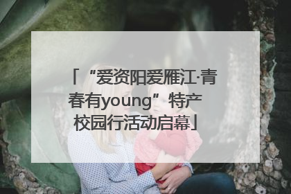 “爱资阳爱雁江·青春有young”特产校园行活动启幕