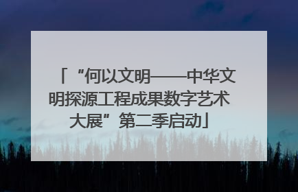 “何以文明——中华文明探源工程成果数字艺术大展”第二季启动
