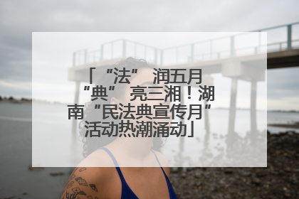 “法” 润五月 “典” 亮三湘！湖南“民法典宣传月”活动热潮涌动