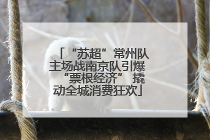 “苏超”常州队主场战南京队引爆“票根经济” 撬动全城消费狂欢
