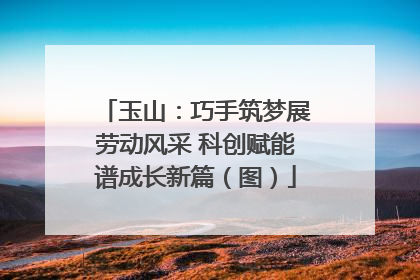 玉山：巧手筑梦展劳动风采 科创赋能谱成长新篇（图）