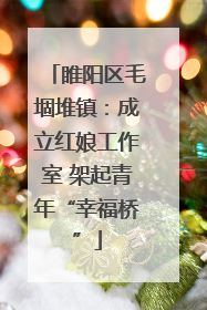 睢阳区毛堌堆镇：成立红娘工作室 架起青年“幸福桥”