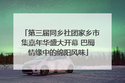 第三届同乡社团家乡市集嘉年华盛大开幕 巴蜀情缘中的绵阳风味