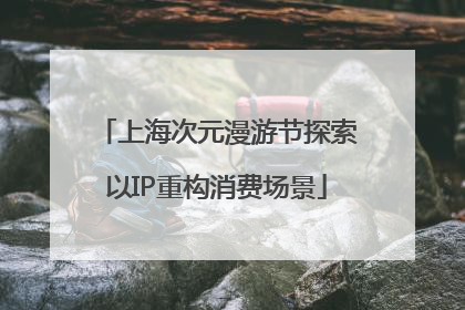 上海次元漫游节探索以IP重构消费场景