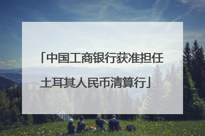 中国工商银行获准担任土耳其人民币清算行