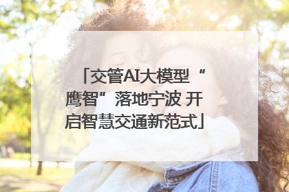 交管AI大模型“鹰智”落地宁波 开启智慧交通新范式