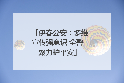伊春公安：多维宣传强意识 全警聚力护平安