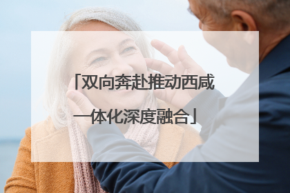 双向奔赴推动西咸一体化深度融合