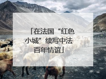 在法国“红色小城”续写中法百年情谊