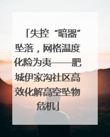 失控“暗器”坠落，网格温度化险为夷——肥城伊家沟社区高效化解高空坠物危机