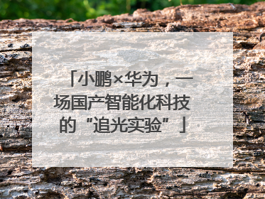 小鹏×华为，一场国产智能化科技的“追光实验”