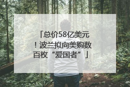 总价58亿美元！波兰拟向美购数百枚“爱国者”