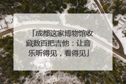 成都这家博物馆收藏数百把吉他：让音乐听得见，看得见