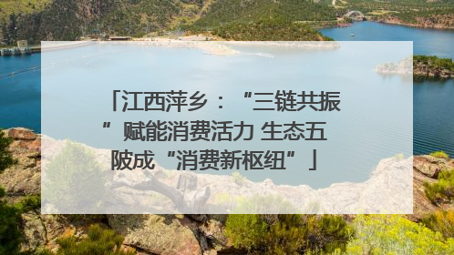 江西萍乡：“三链共振”赋能消费活力 生态五陂成“消费新枢纽”