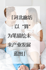 河北廊坊：以“算”为笔描绘未来产业发展蓝图