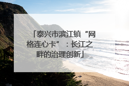 泰兴市滨江镇“网格连心卡”：长江之畔的治理创新