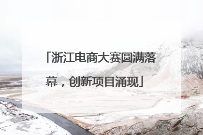 浙江电商大赛圆满落幕，创新项目涌现