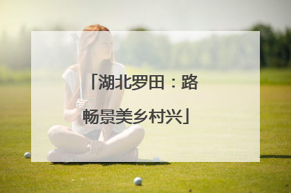 湖北罗田：路畅景美乡村兴