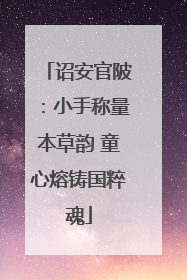 诏安官陂：小手称量本草韵 童心熔铸国粹魂