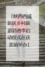 陕西西咸新区乡村旅游消费季启动仪式在茯茶镇举办