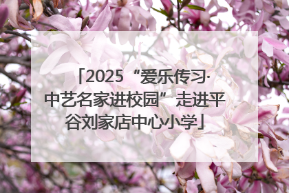 2025“爱乐传习·中艺名家进校园”走进平谷刘家店中心小学
