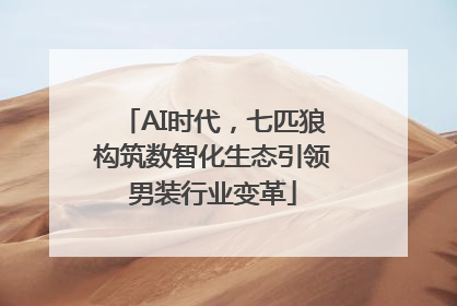 AI时代，七匹狼构筑数智化生态引领男装行业变革